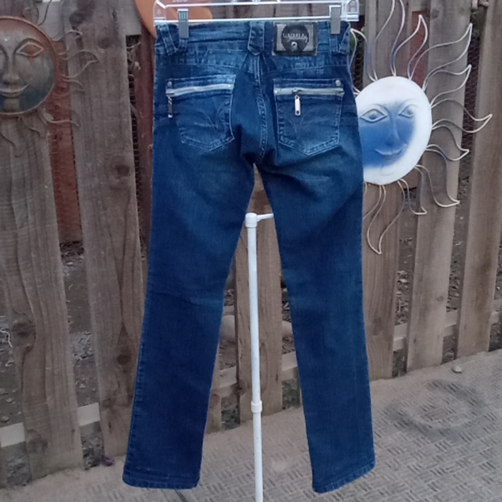 Woman.'s Jeans. Tall 2. Brand. Virtual sensuality. Blue. Very good stretch.